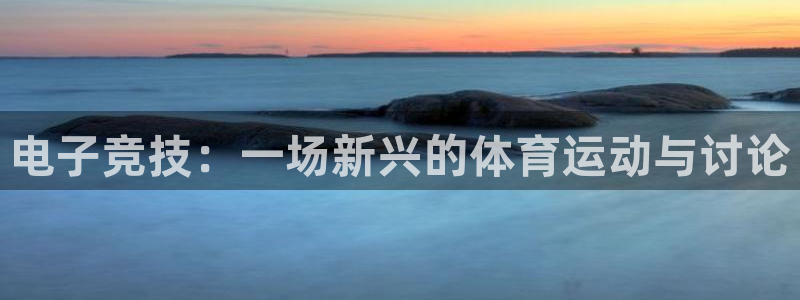乐竞电竞官网首页：电子竞技：一场新兴的体育运动与讨论