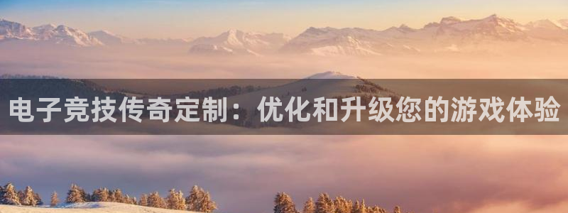 乐竞电竞：电子竞技传奇定制：优化和升级您的游戏体验